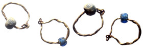 Roman earings, gold, 14 mm, 0,83 g