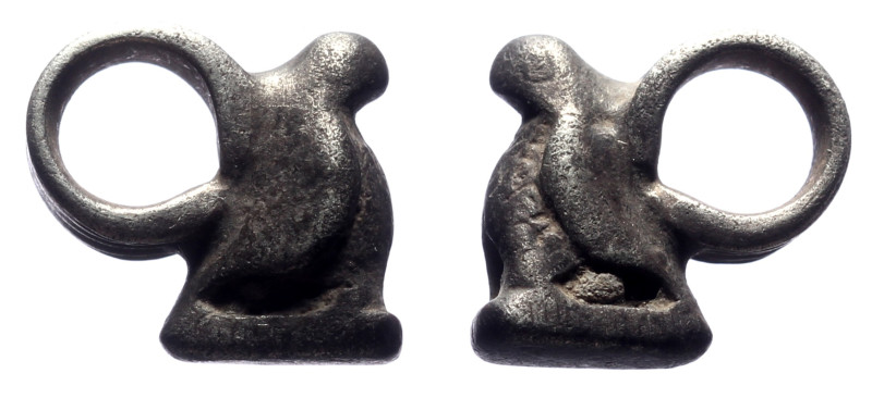 Roman pendant, silver, 13 mm, 3,67 g