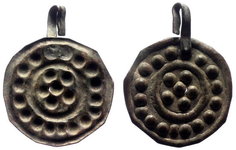 Pendant, silver, 26 mm, 0,74 g