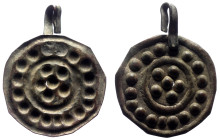 Pendant, silver, 26 mm, 0,74 g