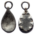 Pendant, silver, 17 mm, 2,75 g