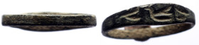Byzantine ring, bronze, 19 mm, 1,63 g