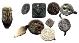 Lot, bronze and silver, 17,96 g