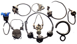 Lot of bronze items