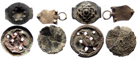 Lot of bronze items, 21,95 g