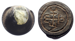Islamic bronze seal, 15 mm, 2,97 g
