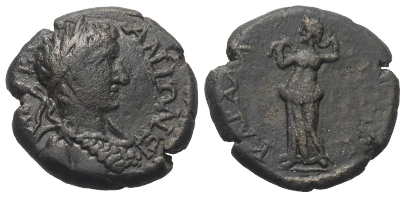 Kilikien. Karallia. Caracalla (197 - 217 n. Chr.).

 Bronze.
Vs: Büste des Ca...