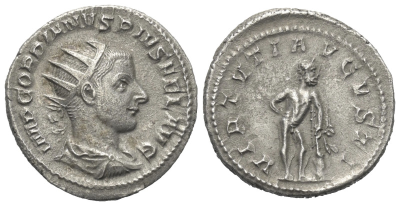 Gordianus III. (238 - 244 n. Chr.).

 Antoninian (Silber). 241 - 243 n. Chr. R...