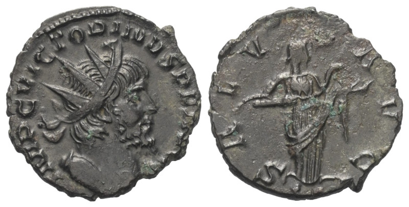 Victorinus (269 - 271 n. Chr.).

 Antoninian (Kupfer). 271 - 274 n.Chr. Coloni...