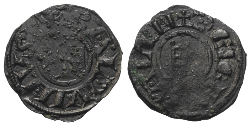 Jerusalem - Königreich. Baldwin III. (1143 - 1163).

 Denar (Billon).
Vs: BAL...