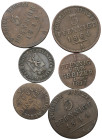 Deutschland - Lots.


Deutschland vor 1871. Gemischt.
Reuß. Verschiedene Linien.

Lot (6 Stück, Kupfer): 3 Pfennige 1844 A und 1864, 1 Pfennig 1...