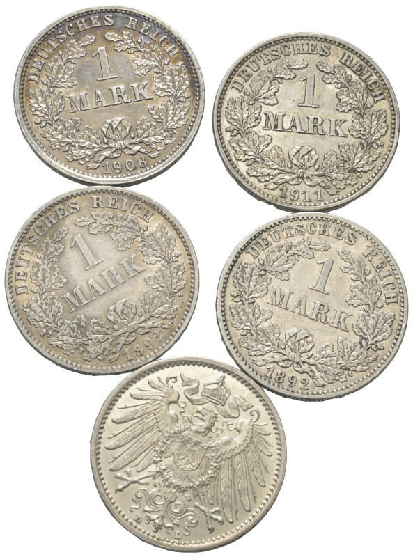 Deutschland - Lots.


Deutschland nach 1871. Kaiserreich.

Lot (5 Stück, Si...