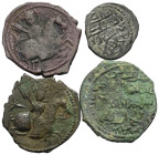 Islam - Lots.


Rum-Seldschuken.
Sulayman II. (592 - 600 H. / 1196 - 1204).
Kaykhusraw I., 2. Sultanat (600 - 607 H. / 1204 - 1210).

Lot (4 St...