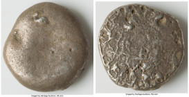 SPAIN. Ca. 300-200 BC. "Hacksilber" ingot. (25mm, 20.38 gm). As made. "Hacksilber" is a German term used to describe irregular silver ingots sometimes...