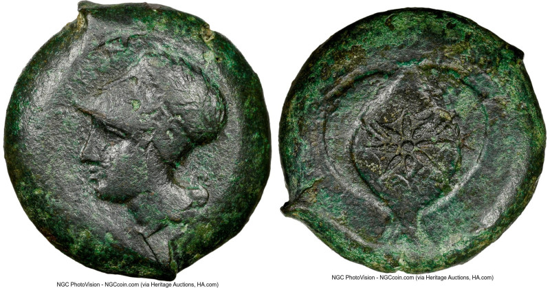 SICILY. Syracuse. Dionysius I (406/5-367 BC). AE drachm or dilitron (30mm, 31.21...