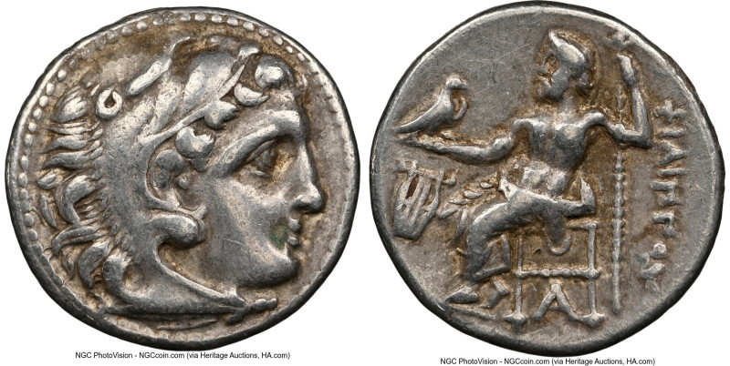 MACEDONIAN KINGDOM. Philip III Arrhidaeus (323-317 BC). AR drachm (17mm, 11h). N...