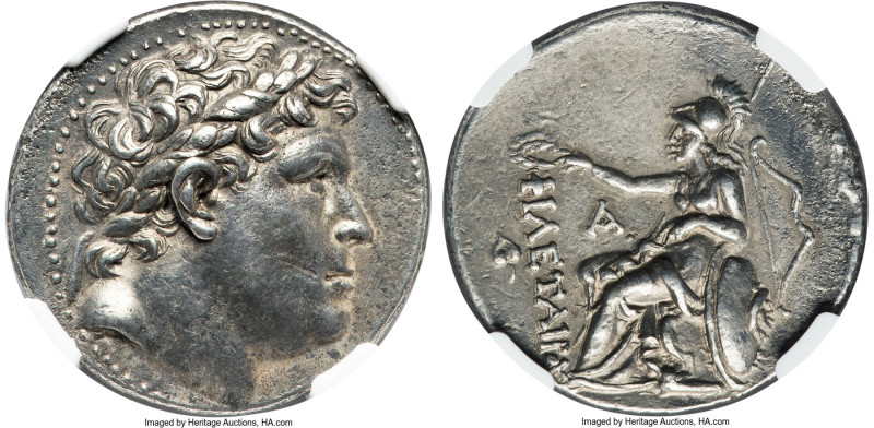 PERGAMENE KINGDOM. Eumenes I (263-241 BC). AR tetradrachm (28mm, 15.95 gm, 12h)....