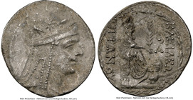 ARMENIAN KINGDOM. Tigranes II the Great (95-56 BC). AR tetradrachm (26mm, 15.68 gm, 12h). NGC AU 5/5 - 3/5. Tigranocerta, ca. 83-70 BC. Diademed and d...