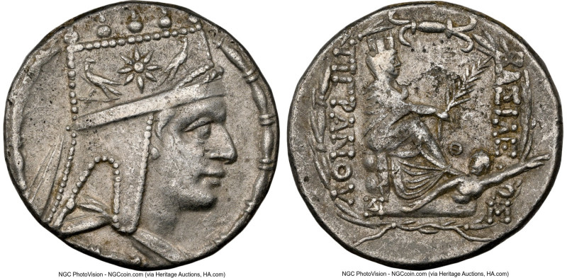 ARMENIAN KINGDOM. Tigranes II the Great (95-56 BC). AR tetradrachm (26mm, 15.80 ...
