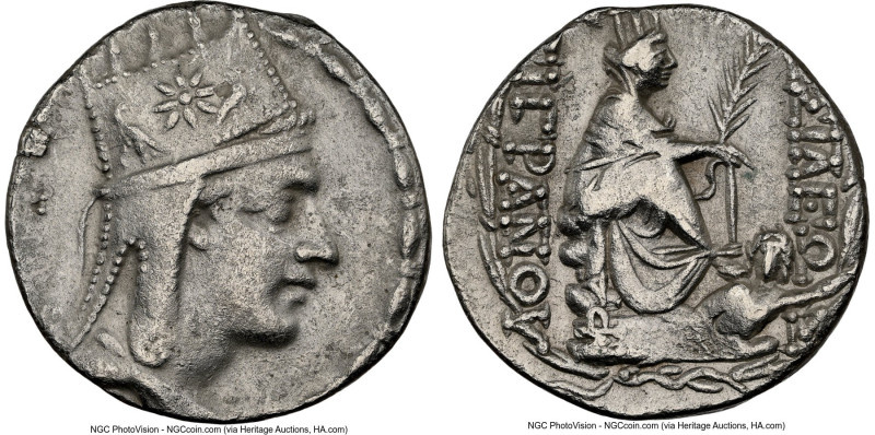 ARMENIAN KINGDOM. Tigranes II the Great (95-56 BC). AR tetradrachm (27mm, 15.64 ...