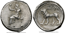 SELEUCID KINGDOM. Seleucus I Nicator, as Satrap (312-281 BC). AR stater (23mm, 15.56 gm, 2h). NGC Choice VF 5/5 - 3/5. Babylon II, the "Native" or "Sa...
