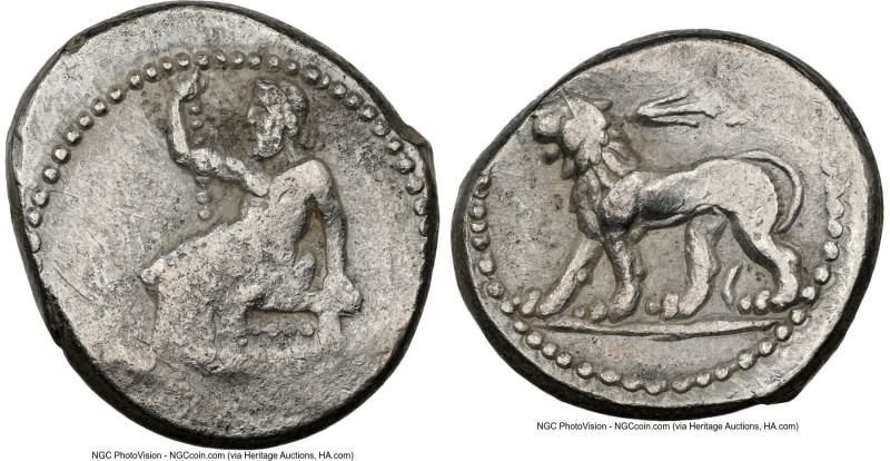 SELEUCID KINGDOM. Seleucus I Nicator, as Satrap (312-281 BC). AR stater (24mm, 1...