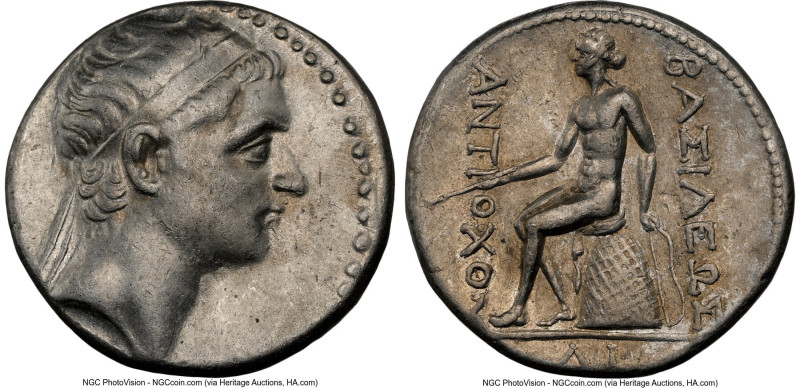 SELEUCID KINGDOM. Antiochus III the Great (222-187 BC). AR tetradrachm (26mm, 17...