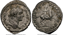 Caracalla, as Augustus (AD 198-217). AR denarius (20mm, 3.89 gm, 12h). NGC XF 4/5 - 4/5. Rome, AD 206. ANTONINVS-PIVS AVG, laureate head of Caracalla ...