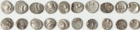 ANCIENT LOTS. Celtic. Gaul. Ca. mid 1st century BC. Lot of ten (10) AR quinarii. Fine-VF. Includes: Ten AR quinarii, various types. Total of ten (10) ...