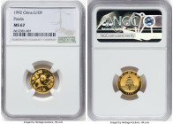 People's Republic gold "Panda" 10 Yuan (1/10 oz) 1992 MS67 NGC, KM392. HID09801242017 © 2024 Heritage Auctions | All Rights Reserved