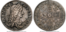 Charles II Shilling 1663 AU Details (Corrosion) NGC, KM418.1, S-3371. First bust type. HID09801242017 © 2024 Heritage Auctions | All Rights Reserved