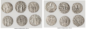 Cilician Armenia. Hetoum I 6-Piece Lot of Uncertified Trams ND (1226-1270) VF, Average size 21.7mm. Average weight 28.8gm. Sold as is, no returns. HID...