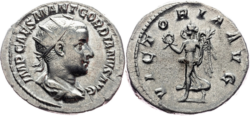 Gordianus III., Antoninian 238-244, Rome Gordianus III., Antoninian 238–244, Rom...