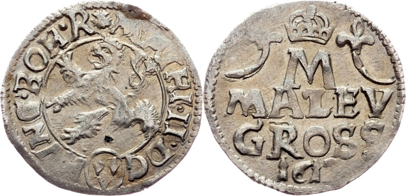 Matthias II., Maley Groschen 1612, Kuttenberg Matthias II., Maley Groschen 1612,...