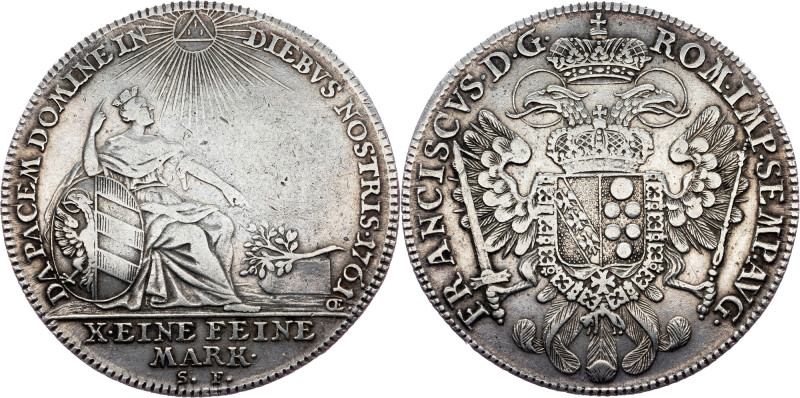 Franz I. Stephan, 1 Thaler 1761, Nuremberg Franz I. Stephan, 1 Thaler 1761, Nure...