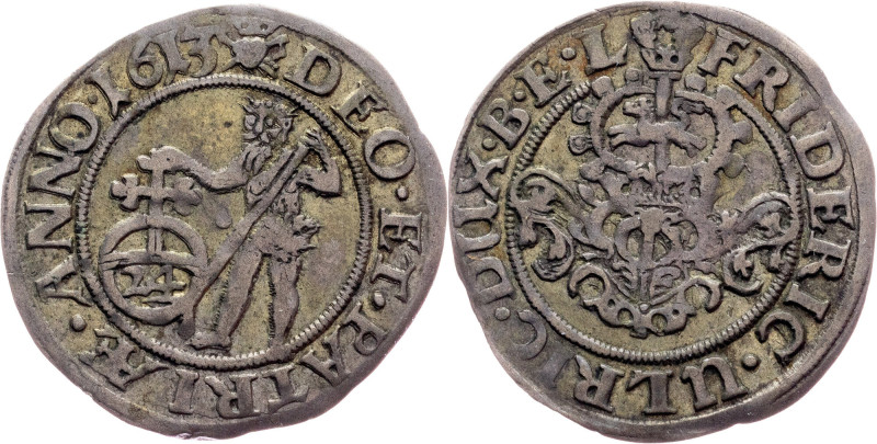 Brunswick-Wolfenbuttel, 1/24 Thaler 1613 Germany, Brunswick-Wolfenbuttel, 1/24 T...