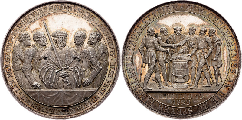 Speyer, Medal 1829 Germany, Speyer, Medal 1829, 23,487 g, Ag, Brozatus-1303, 300...