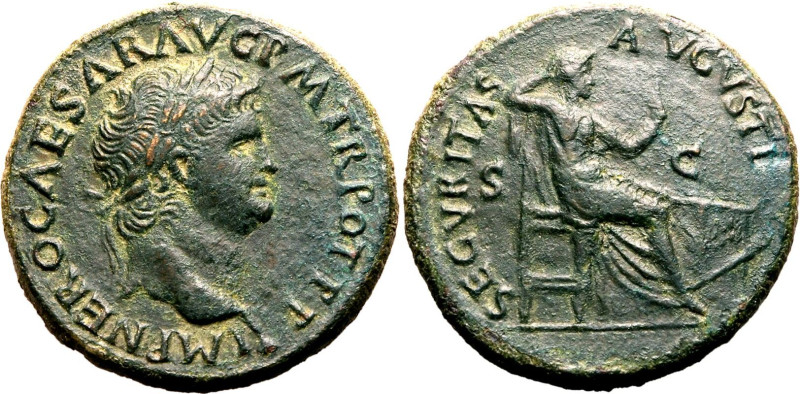 Roman Empire Nero AD 65-66 Æ Dupondius or As Very Fine
Very Fine | ROMAN EMPIRE...