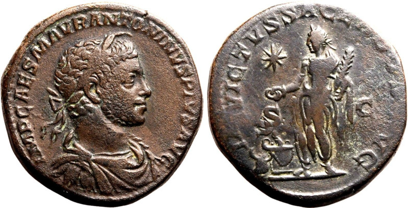 Roman Empire Elagabalus AD 221-222 Æ Sestertius Very Fine
Very Fine | ROMAN EMP...