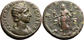 Roman Empire Julia Mamaea (mother of Severus Alexander) AD 222-235 Æ As Good Very Fine