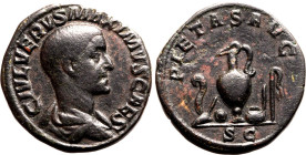 Roman Empire Maximus (Caesar) AD 235-236 Æ Sestertius Good Very Fine; tooled