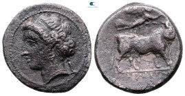Campania. Neapolis circa 275-250 BC. Nomos AR