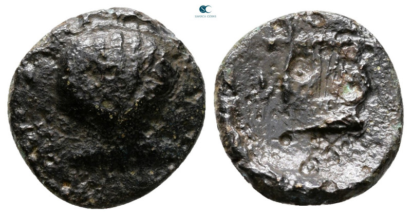 Calabria. Tarentum circa 275-200 BC. 
Bronze Æ

15 mm, 2,22 g



Good Fin...