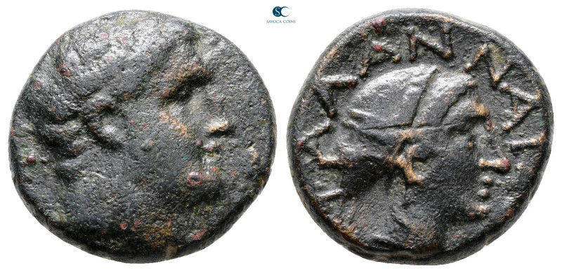 Thessaly. Phalanna circa 400-250 BC. 
Bronze Æ

18 mm, 6,52 g



Very Fin...
