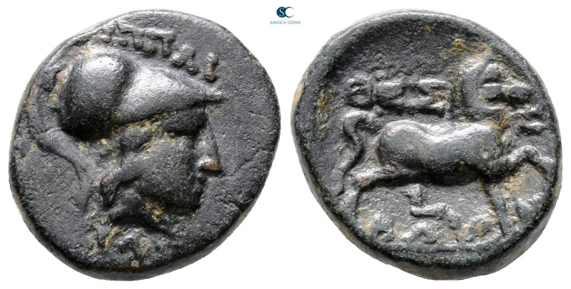 Thessaly. Thessalian League circa 150-50 BC. 
Bronze Æ

18 mm, 6,41 g



...