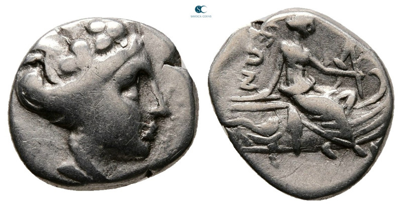 Euboea. Histiaia circa 300-100 BC. 
Tetrobol AR

13 mm, 1,86 g



Very Fi...