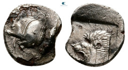 Mysia. Kyzikos circa 525-475 BC. Obol AR