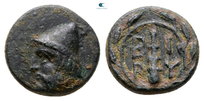 Troas. Birytis circa 400-200 BC. 
Bronze Æ

11 mm, 1,37 g



Nearly Very ...