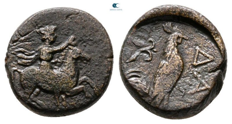 Troas. Dardanos circa 400-300 BC. 
Bronze Æ

12 mm, 2,39 g



Very Fine