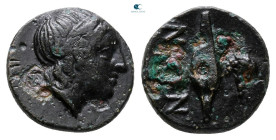 Troas. Neandria circa 400-300 BC. Bronze Æ